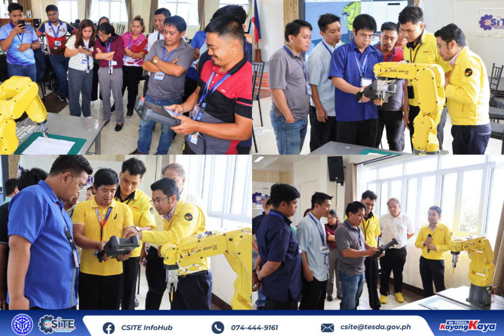 TESDA-CSITE Equips Trainers Nationwide with Industry 4.0 Robotics Skills robotics (21)