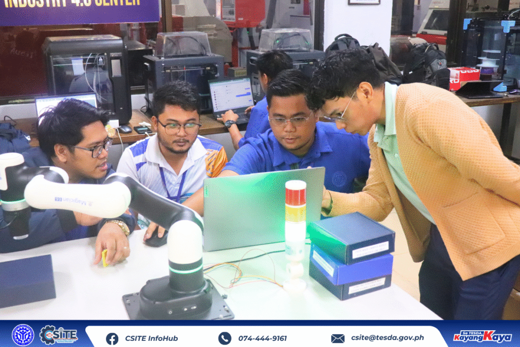 TESDA-CSITE Equips Trainers Nationwide with Industry 4.0 Robotics Skills robotics (7)