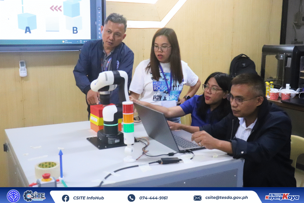 TESDA-CSITE Equips Trainers Nationwide with Industry 4.0 Robotics Skills robotics (8)