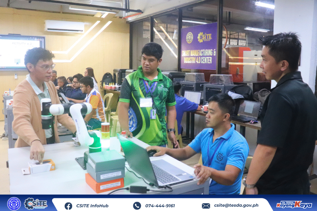 TESDA-CSITE Equips Trainers Nationwide with Industry 4.0 Robotics Skills robotics (9)