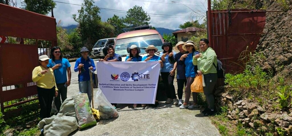 CSITE Mt. Province Supports LGU’s Clean and Green Environment Drive Through Green TVET Initiatives