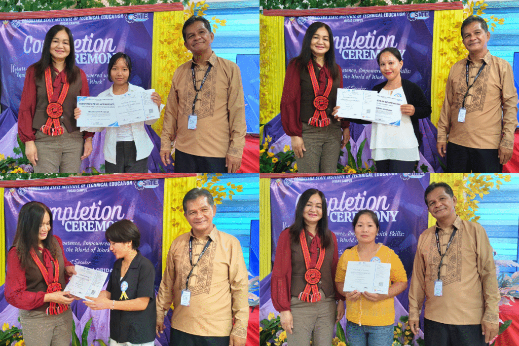 awarding of training cert (2)