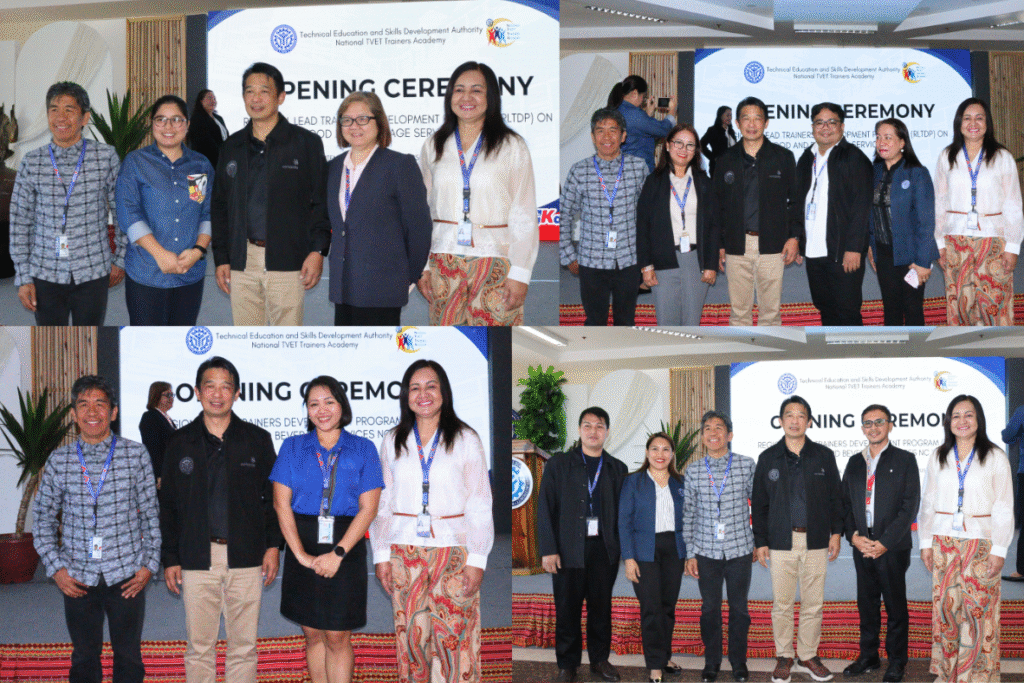35 TVET TRAINERS GEAR UP FOR UPDATED FOOD AND BEVERAGE SERVICES NC II STANDARDS 18