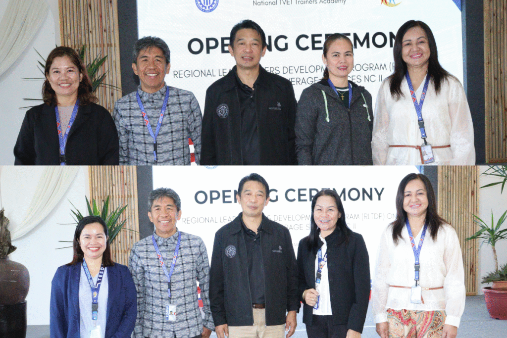 35 TVET TRAINERS GEAR UP FOR UPDATED FOOD AND BEVERAGE SERVICES NC II STANDARDS 20